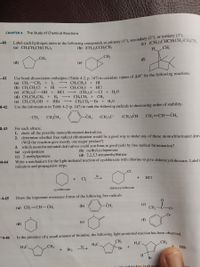 Answered Use bond dissociation enthalpies to bartleby