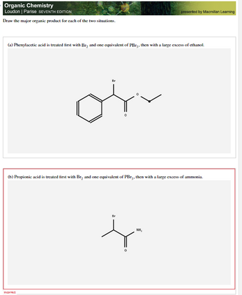 Answered: (b) Propionic Acid Is Treated First… | Bartleby