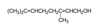 (CH3)2C=CHCH₂CH₂C=CHCH₂OH
CH3