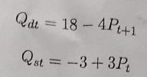 Qat=18-4Pt+1
st=-3+3Pt