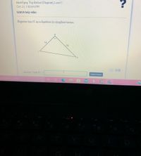 Answered: Identifying Trig Ratios (Diagram),… | bartleby