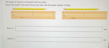 Answered: The Length Of A Pencil Is Measured With… | Bartleby