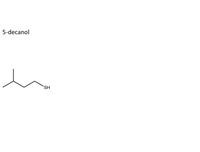 5-decanol
SH
