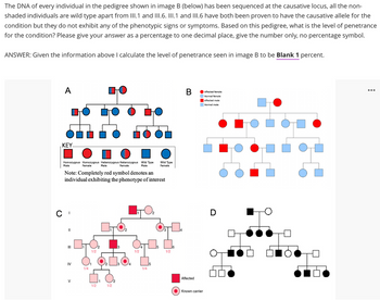 Answered: The DNA Of Every Individual In The… | Bartleby