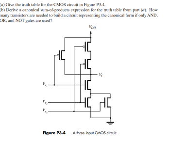 Answered: b) Derive a canonical sum-of-products… | bartleby