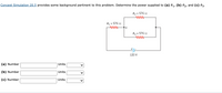 Concept Simulation 20.5 provides some background pertinent to this problem. Determine the power supplied to (a) R1, (b) R2, and (c) R3.
R2 = 576 2
ww
R1 = 576 2
A
R3 = 576 2
%3D
120 V
(a) Number
Units
(b) Number
Units
(c) Number
Units
