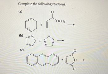 Answered: Complete The Following Reactions: (a)… | Bartleby