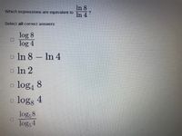 Please help me with this!!! 8 log elog e2log e3log e2log e3log e4log e3log  e4log e5 is equal - Maths - Determinants - 13597321