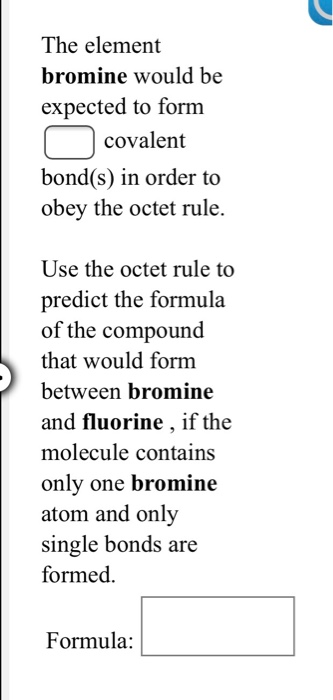 Answered: The Element Bromine Would Be Expected… 