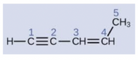 CH3
1 2 3 4/
H-CEC-CH=CH
