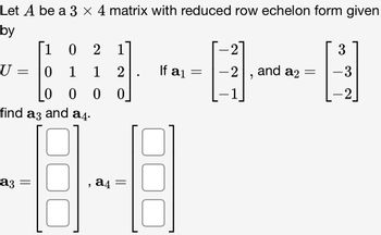 Answered Let A be a 3 4 matrix with reduced bartleby