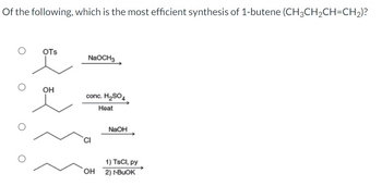 Answered: Of the following, which is the most… | bartleby