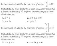 Answered: In Exercises 1-4, Let S Be The… | Bartleby