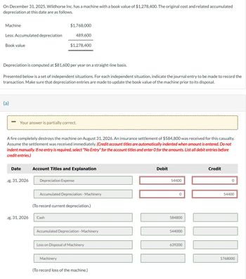 Answered: On December 31, 2025, Wildhorse Inc.… 