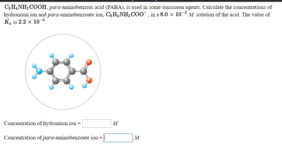 para aminobenzoic acid sunscreen