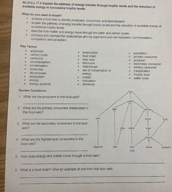 Answered: SC.912.L.17.9 Explain the pathway of… | bartleby