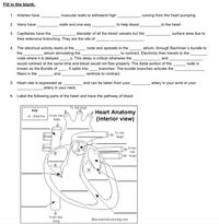 Answered: 1. Arteries have muscular walls to with… | bartleby