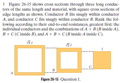 Answered: 1 Figure 26-15 Shows Cross Sections… | Bartleby