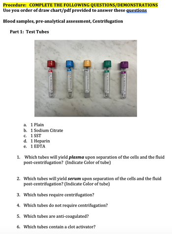 test tube order of draw