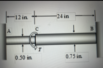 A
12 in
+
C
0.50 in
T
24 in
0.75 in
B