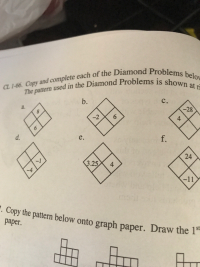 Answered: CL 1-66. Copy and complete each of the… | bartleby