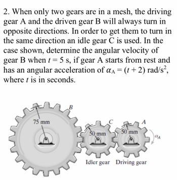 Answered: determine the angular velocity | bartleby