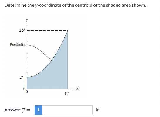 Answered Determine The Y Coordinate Of The Bartleby