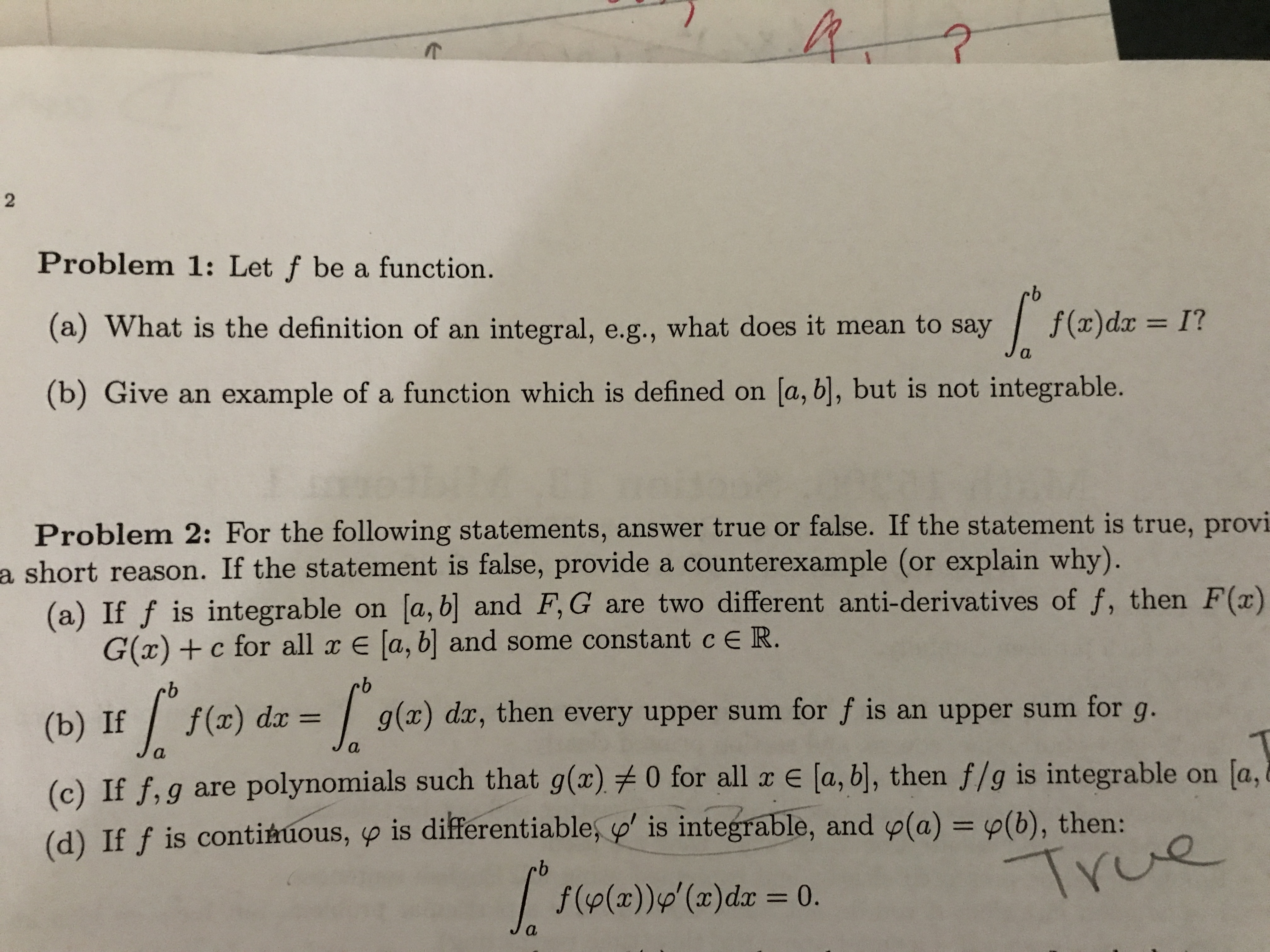 answered-2-problem-1-let-f-be-a-function-a-bartleby