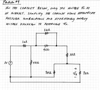 Answered: PROBLEM #9 IN THE CIRCUIT BELOW, ONLY… | bartleby