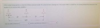 Answered: A Three-phase Transposed Line Is… | Bartleby