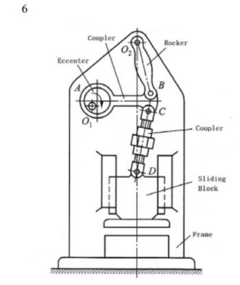 Answered: draw kinematic diagram of following… | bartleby