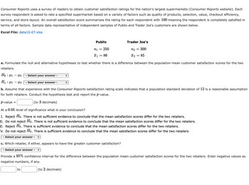 Publix Customer Satisfaction Survey