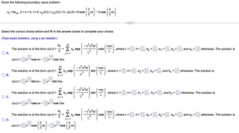 Answered: Solve The Following Boundary Value… | Bartleby