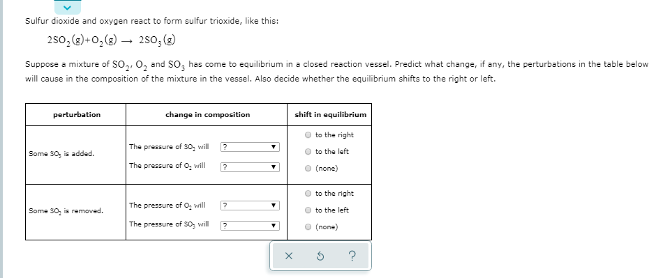 Answered: Sulfur dioxide and oxygen react to form… | bartleby