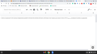 b Search resul X
Sign In or Si x b My Question x
b Search resul x G The above x G The above g x G In the figure x
M (no subject) x
A Untitled dọc x
+
A docs.google.com/document/d/1fsWbq0koi8iLH2t2btAHjB-mzMvjU4SL-WXFUDHOSRI/edit
IA マ
error
e CPS Apps
CPS: Home : Navia.
O Welcome, Christi! -.
I essayprompts.pdf
! Summer Internship..
G Grammarly
CPS
Search the menus (Alt+/)
A P
100%
Normal text
...
I 1
3
I 5 I|
6
|
I|I 8
ii. Derive an expression for the maximum displacement possible for the block that will allow the block to still remain at rest. Express your answer in terms of M, k, µ, H, and physical constants, as appropriate.
M
INTL 3
9:40
>
