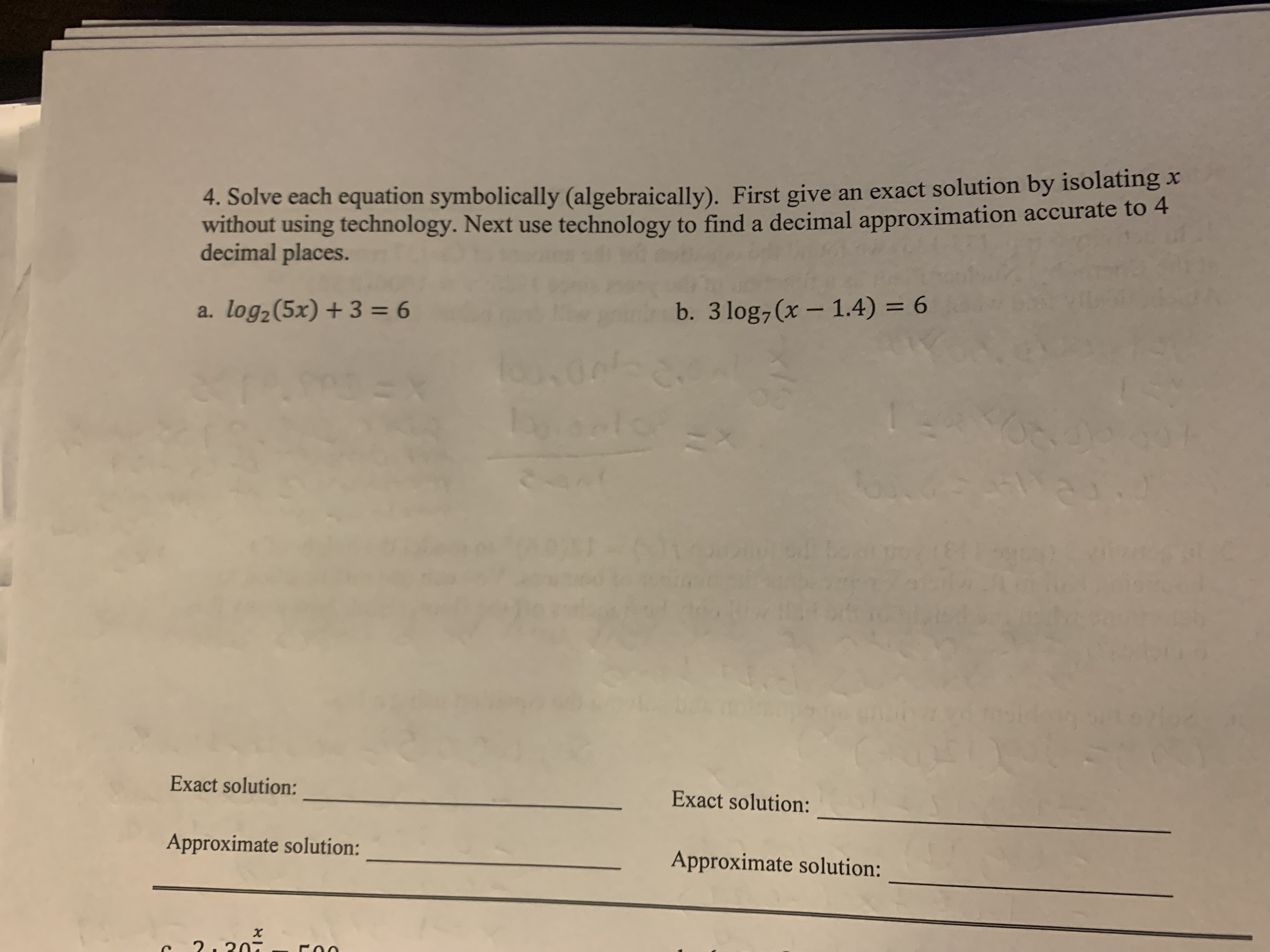 answered-4-solve-each-equation-symbolically-bartleby