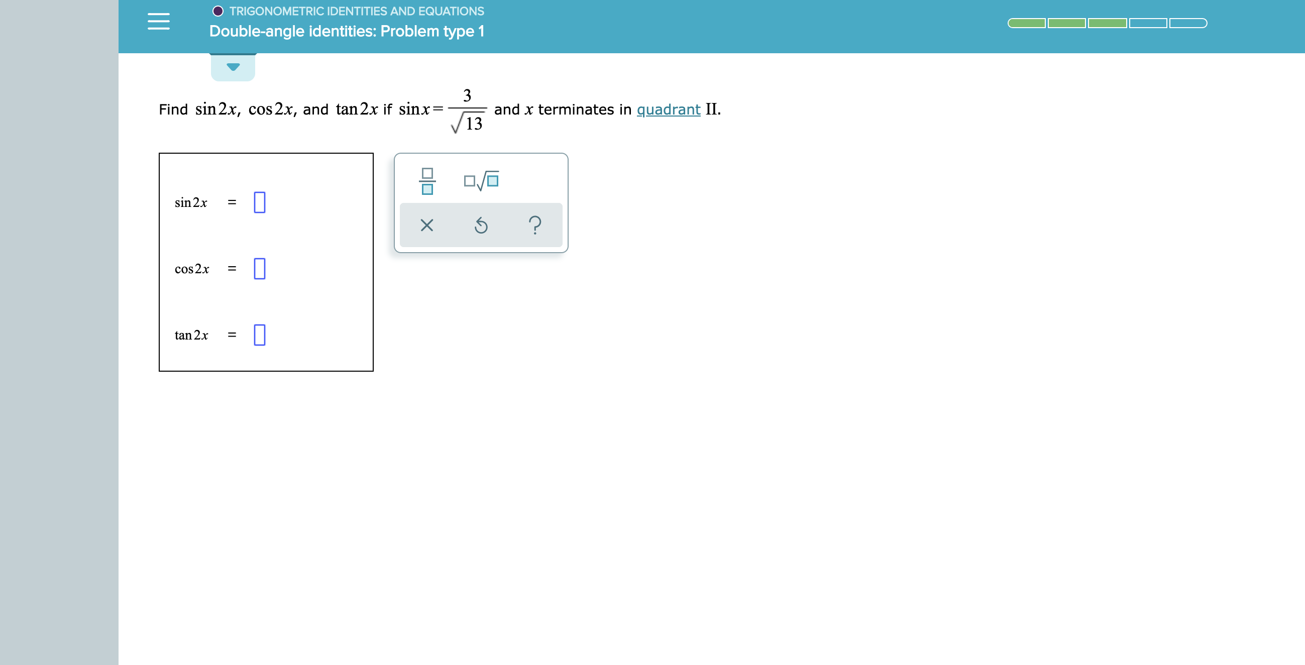 Answered Trigonometric Identities And Equations Bartleby