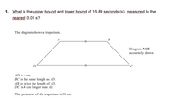 Answered: What is the upper bound and lower bound… | bartleby