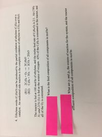 Answered 4. Ethylene oxide C2H4O can be bartleby