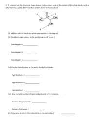 Answered: 2. A. Acetoin has the structure shown… | bartleby