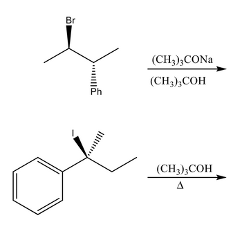 Answered: Br >.... Ph ||||| (CH3)3CONa (CH3)3COH… | bartleby