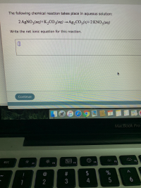 e net ionic equation for this reaction.
