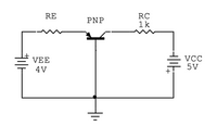 RC
1k
RE
PNP
VCC
5V
VEE
4V
+
