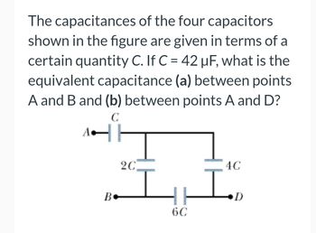 Answered: The Capacitances Of The Four Capacitors… | Bartleby