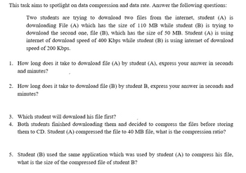 Answered: This Task Aims To Spotlight On Data… | Bartleby