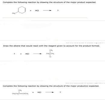 Answered: Complete The Following Reaction By… | Bartleby