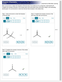 Answered: Draw curved arrows to depict the… | bartleby