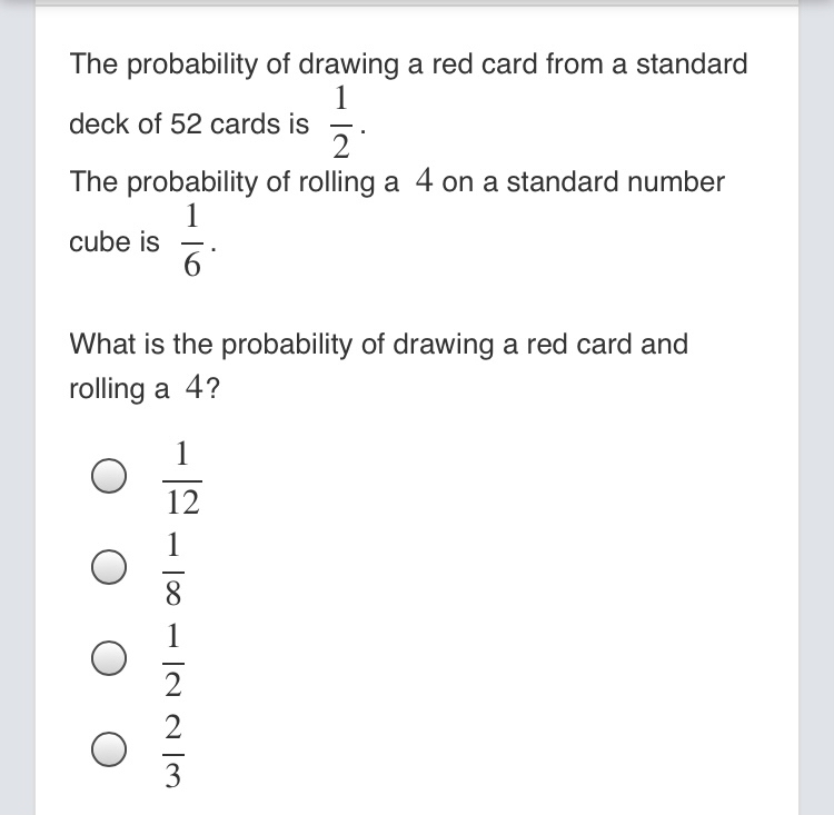 Answered: The probability of drawing a red card… | bartleby