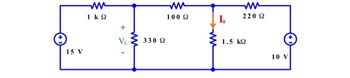 15 V
M
1 ΚΩ
+
VL
330 Ω
100 Ω
Μ
Io
1.5 ΚΩ
220 Ω
10 V