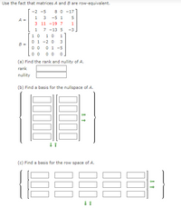 Answered Use the fact that matrices A and B are bartleby